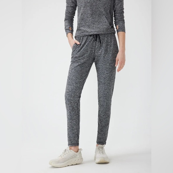 Outdoor Voices Cloud Knit Sweatpants Grey Heather - Picture 1 of 9